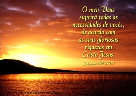 Tenha salvação em Cristo Jesus.
